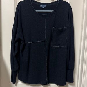 Democracy Black Knit Sweater